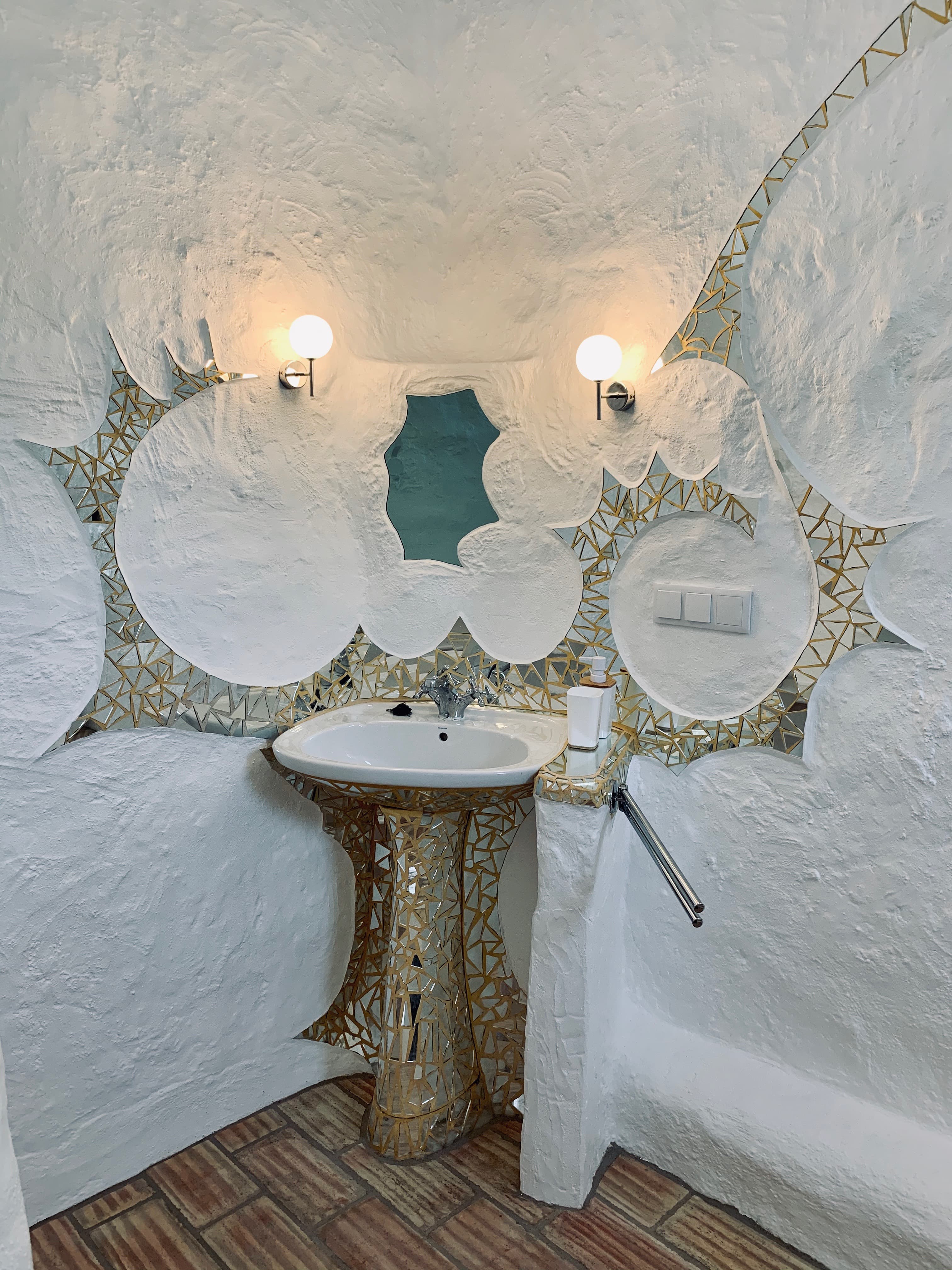 La salle d'eau de La Mosaïque