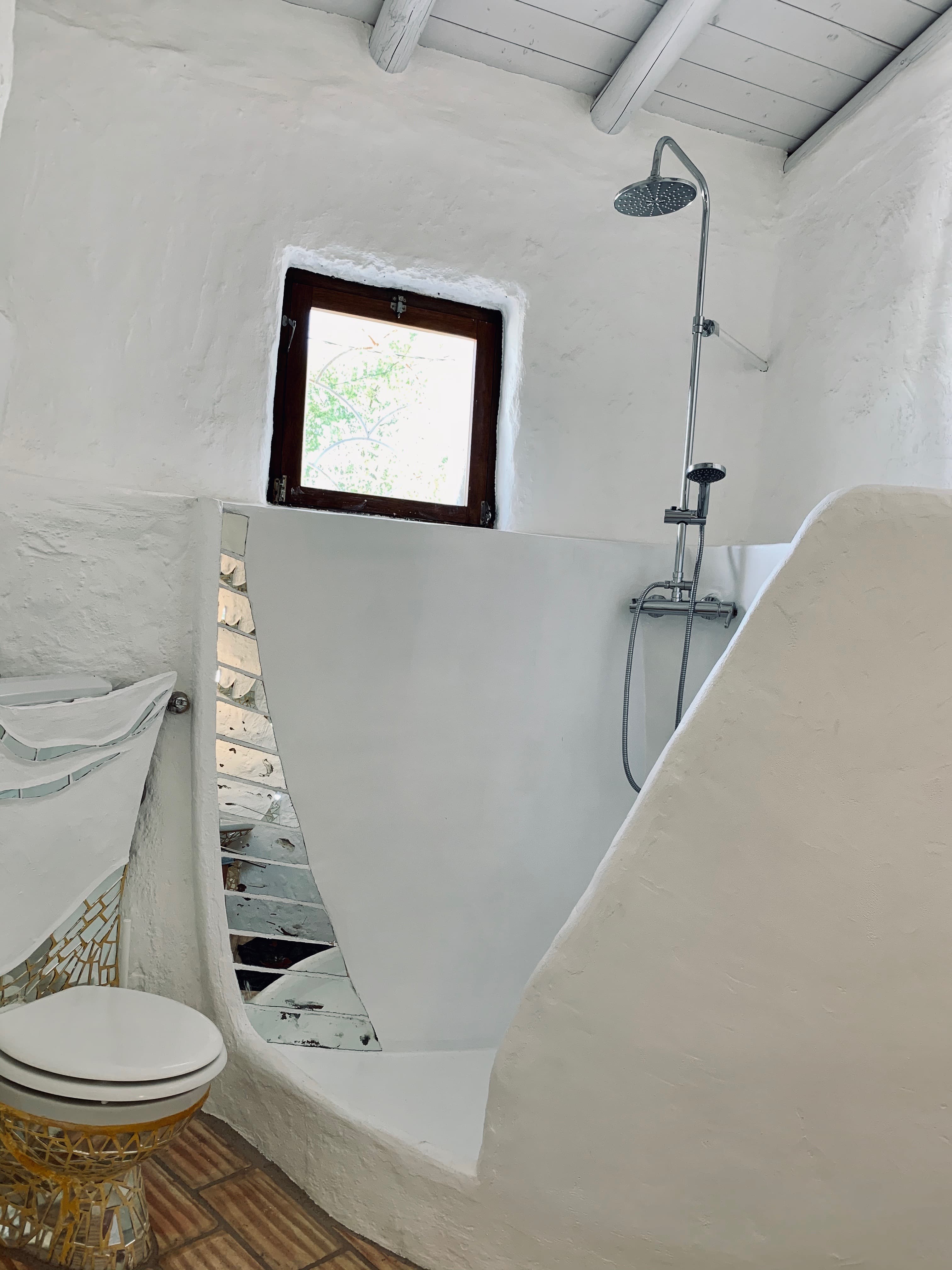 L'accès extérieur de la chambre