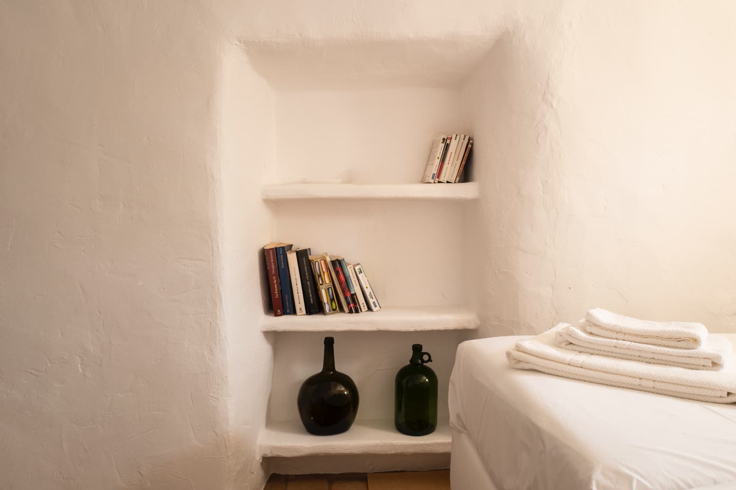 L'accès au Bain par la pièce du dôme